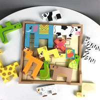 Wooden Wonder: Fun Puzzle Adventure - Color
