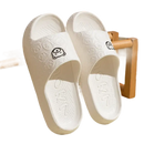 White cartoon-decorated slides.
