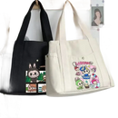 Two canvas tote bags.