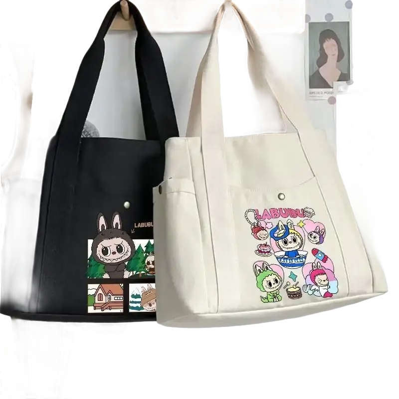 Cute Cartoon Anime Graphic Labubu Handbags for Women