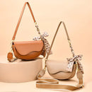Chic Autumn Saddle: Luxe Underarm Bag