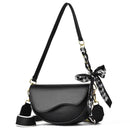 Chic Autumn Saddle: Luxe Underarm Bag