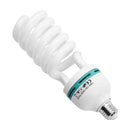 Spiral compact fluorescent light bulb.