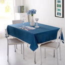 AquaGuard Table Cover: Heat & Spill Resistant Cloth - Blue / 110x160cm