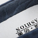 Luxury Designer Men’s Canvas Shoes Slip on Casual Shoes Denim Male Loafers Soft Driving Moccasin Outdoor Breathable Men