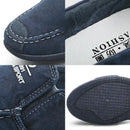 Luxury Designer Men’s Canvas Shoes Slip on Casual Shoes Denim Male Loafers Soft Driving Moccasin Outdoor Breathable Men