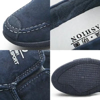 Luxury Designer Men’s Canvas Shoes Slip on Casual Shoes Denim Male Loafers Soft Driving Moccasin Outdoor Breathable Men