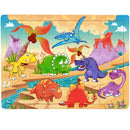 Wooden Jigsaw Fun: Early Learning Puzzle for Kids