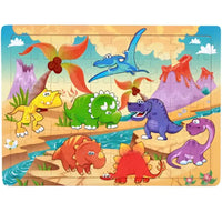 Wooden Jigsaw Fun: Early Learning Puzzle for Kids