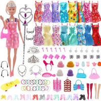 Doll and accessories set.