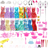Doll clothes and accessories.
