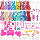 Doll clothes and accessories.