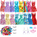 Doll clothes and accessories.