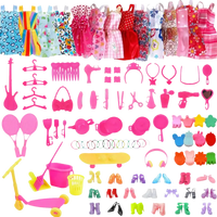 Doll clothes and accessories.