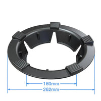 WindGuard Non-Slip Gas Stove Shield Accessories - Five Paws / Without Bracket