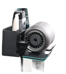 Hair dryer and accessories holder.