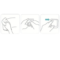 Easy Peasy Stainless Steel Bathroom Hook Guide with assembly instructions for trendy self-adhesive stainless steel punch hooks