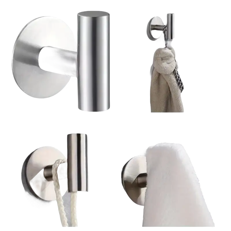 Easy Peasy Stainless Steel Bathroom Hook Guide
