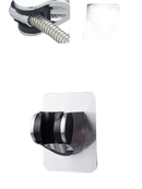 Adhesive shower head holder.