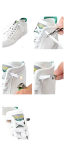 Shoelace installation guide.