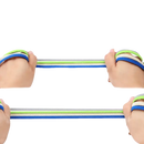 Stretched elastic band.