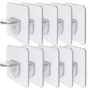 Shelf bracket adhesive nail self-adhesive wardrobe shelf bracket clip wall hanging bracket partition non punching