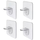 Shelf bracket adhesive nail self-adhesive wardrobe shelf bracket clip wall hanging bracket partition non punching