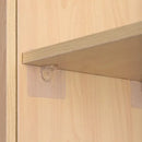 Shelf bracket adhesive nail self-adhesive wardrobe shelf bracket clip wall hanging bracket partition non punching