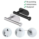 No Drilling Toilet Paper Holder SUS304 Stainless Steel Self Adhesive Wall Mount Tissue Towel Roll Dispenser