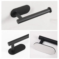 No Drilling Toilet Paper Holder SUS304 Stainless Steel Self Adhesive Wall Mount Tissue Towel Roll Dispenser