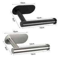 No Drilling Toilet Paper Holder SUS304 Stainless Steel Self Adhesive Wall Mount Tissue Towel Roll Dispenser