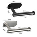 No Drilling Toilet Paper Holder SUS304 Stainless Steel Self Adhesive Wall Mount Tissue Towel Roll Dispenser