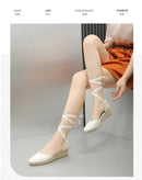 Sandals for Women 2025 Grass Woven High Heels Summer Strap High Heels Linen Soled Shoes Strap Hemp Rope Wedges Shoes