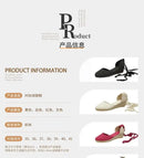 Sandals for Women 2025 Grass Woven High Heels Summer Strap High Heels Linen Soled Shoes Strap Hemp Rope Wedges Shoes
