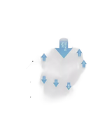 Diffuse reflection technology diagram.