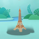 LaserCraft 3D Wooden Jigsaw Puzzle Kit - XFG001 Little Paris Tower