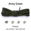 No Tie Shoe Laces Elastic Laces Sneakers Tennis Flat Shoelaces Without Ties Kids Adult Quick Shoe Lace Rubber Bands