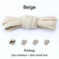 No Tie Shoe Laces Elastic Laces Sneakers Tennis Flat Shoelaces Without Ties Kids Adult Quick Shoe Lace Rubber Bands