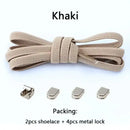No Tie Shoe Laces Elastic Laces Sneakers Tennis Flat Shoelaces Without Ties Kids Adult Quick Shoe Lace Rubber Bands