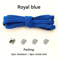 No Tie Shoe Laces Elastic Laces Sneakers Tennis Flat Shoelaces Without Ties Kids Adult Quick Shoe Lace Rubber Bands