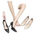 Women’s trendy pointed-toe soft outdoor heels perfect for outdoor elegant style