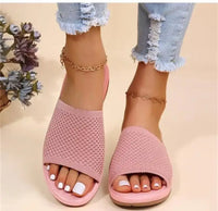 Fashion Women Summer Sandals Shoes Wedge Sandals Ladies Soft Slip On Women’s Sandals Elegant Sandalias Mujer Female