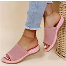 Fashion Women Summer Sandals Shoes Wedge Sandals Ladies Soft Slip On Women’s Sandals Elegant Sandalias Mujer Female