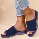 Fashion Women Summer Sandals Shoes Wedge Sandals Ladies Soft Slip On Women’s Sandals Elegant Sandalias Mujer Female