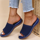 Fashion Women Summer Sandals Shoes Wedge Sandals Ladies Soft Slip On Women’s Sandals Elegant Sandalias Mujer Female