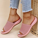 Fashion Women Summer Sandals Shoes Wedge Sandals Ladies Soft Slip On Women’s Sandals Elegant Sandalias Mujer Female