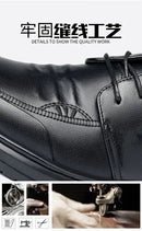Men’s Dress Shoes New Shiny Business Work Shoes Autumn Thick-soled Comfortable British Casual Men’s Pu Leather Shoes