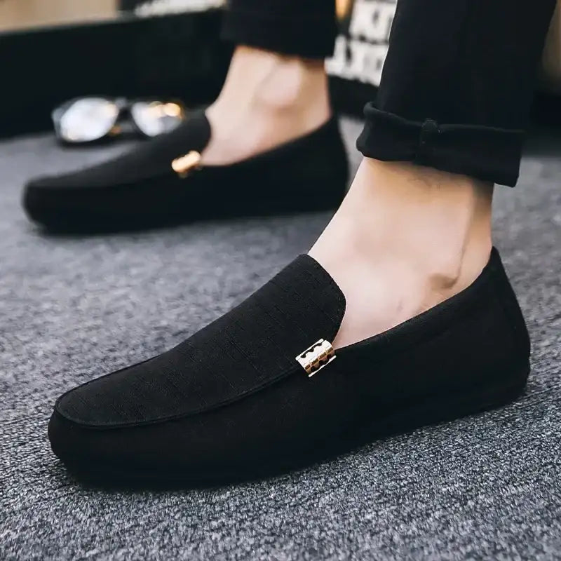 Luxury Formal Canvas Men Shoes Casual