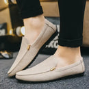 Men Shoes Casual Sneakers Luxury Formal Canvas Men Loafers Breathable shoes men Slip on Male Boat Shoe Plus Size tenis