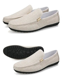 Men Shoes Casual Sneakers Luxury Formal Canvas Men Loafers Breathable shoes men Slip on Male Boat Shoe Plus Size tenis